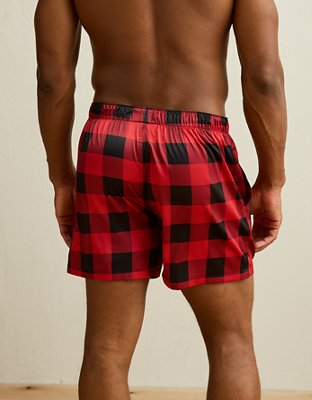 AEO Men's Satin Pocket Boxer Short