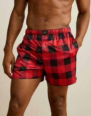 AEO Men's Satin Pocket Boxer Short