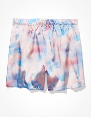 Мужские брюки American Eagle AEO Clouds Satin Pocket Boxer Short — фото 4
