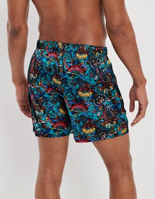 AEO Paisley Satin Pocket Boxer Short