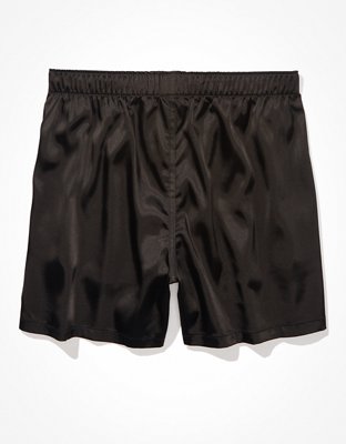 AEO Solid Satin Pocket Boxer Short