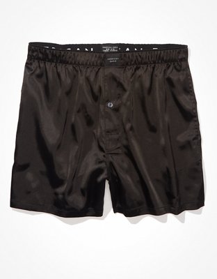 AEO Laser Palms Satin Pocket Boxer Short