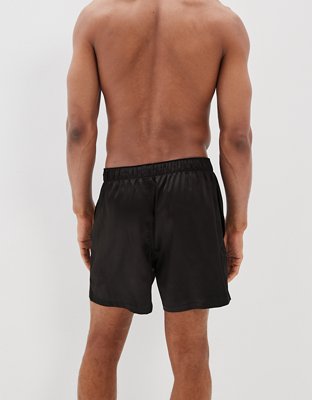 AEO Solid Satin Pocket Boxer Short