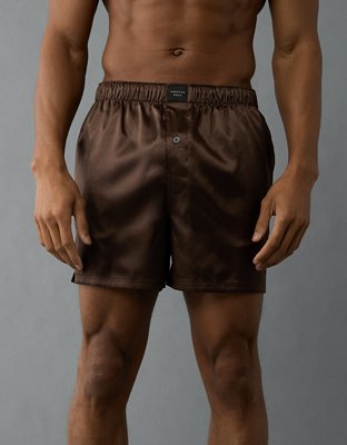AEO Men´s Solid Satin Pocket Boxer Short
