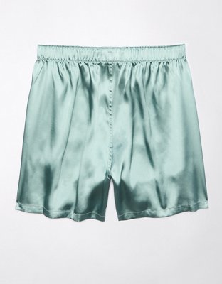 AEO Solid Satin Pocket Boxer Short