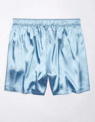 AEO Solid Satin Pocket Boxer Short