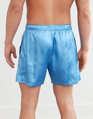 AEO Solid Satin Pocket Boxer Short