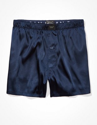 AEO Solid Satin Pocket Boxer Short