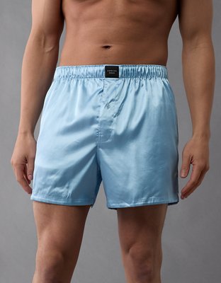AEO Men´s Solid Satin Pocket Boxer Short