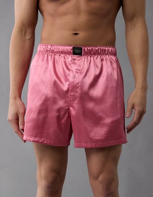 AEO Men´s Solid Satin Pocket Boxer Short