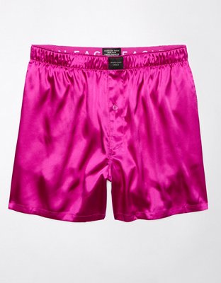 Soft Satin Mens Underwear With Elastic Waistband Solid Color Low Rise Boxers  And Mens Satin Boxer Shorts From Xmlongbida, $10.24