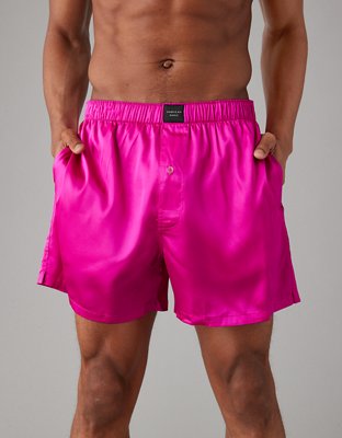 AEO Snowman Satin Pocket Boxer Short