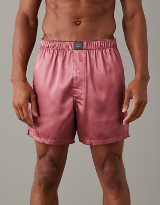 AEO Snowman Satin Pocket Boxer Short