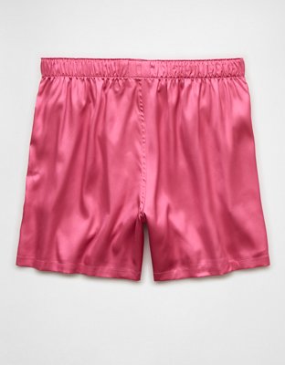 AEO Solid Satin Pocket Boxer Short