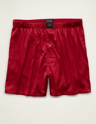 AEO Men's Satin Pocket Boxer Short