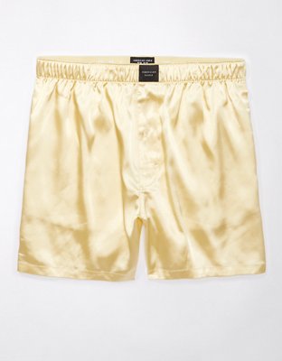 AEO Solid Satin Pocket Boxer Short