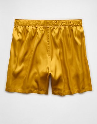 AEO Solid Satin Pocket Boxer Short