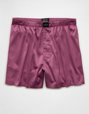 AEO Men's Satin Pocket Boxer Short