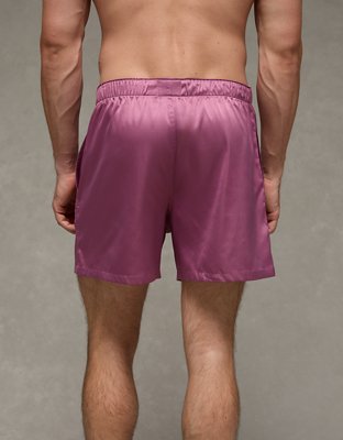 AEO Men's Satin Pocket Boxer Short