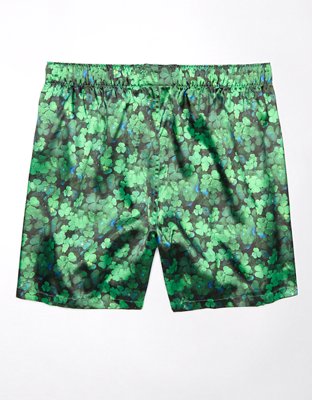 AEO Clovers Satin Pocket Boxer Short