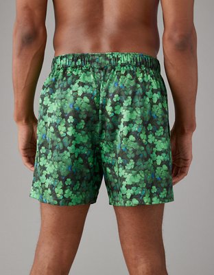 AEO Clovers Satin Pocket Boxer Short