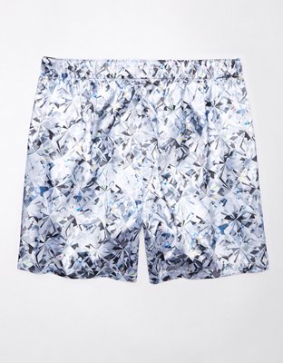 AEO Snake Skin Satin Pocket Boxer Short