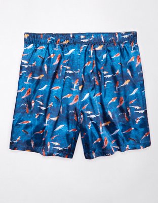 AEO Koi Fish Satin Pocket Boxer Short