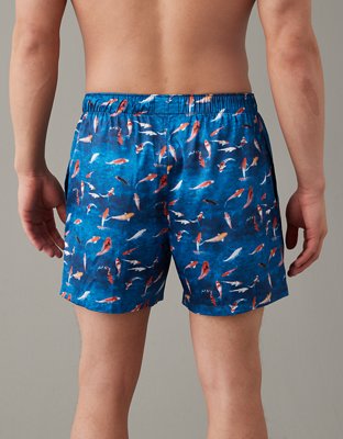 AEO Koi Fish Satin Pocket Boxer Short