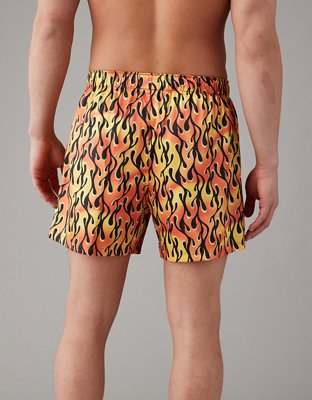 AEO Flames Satin Pocket Boxer Short