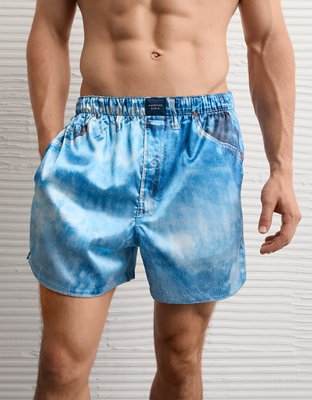 AEO Men's Satin Pocket Boxer Short