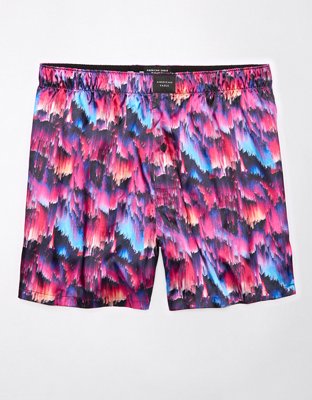 AEO Men's Meteors Satin Pocket Boxer Short