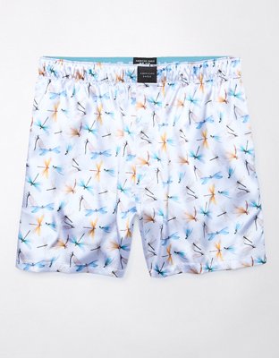 AEO Dragonflies Satin Pocket Boxer Short