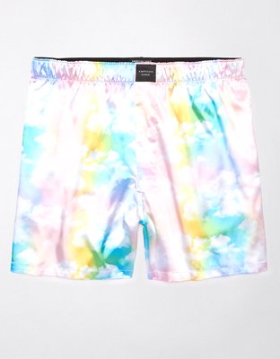 AEO Men's Clouds Satin Pocket Boxer Short