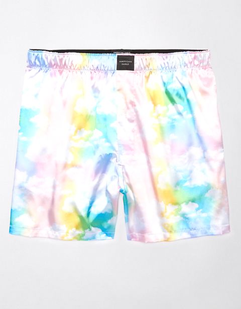 Мужские брюки American Eagle AEO Clouds Satin Pocket Boxer Short