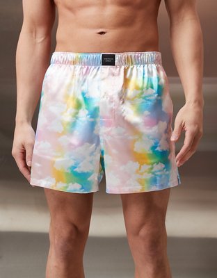 AEO Clouds Satin Pocket Boxer Short