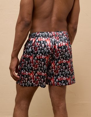 AEO Mushrooms Satin Pocket Boxer Short