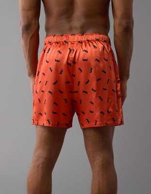 AEO Snoopy Bats Satin Pocket Boxer Short