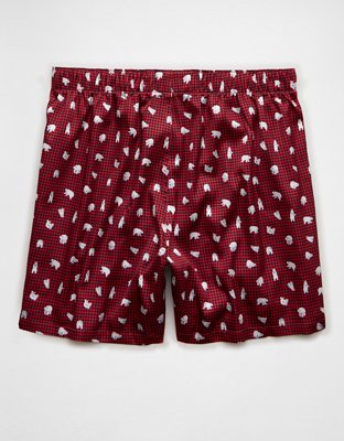 AEO Men's Tiny Polar Bears Pocket Boxer Short