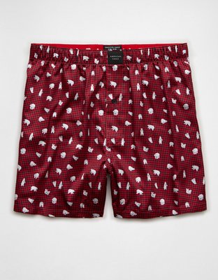 AEO Men's Tiny Polar Bears Pocket Boxer Short