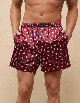 AEO Men's Tiny Polar Bears Pocket Boxer Short