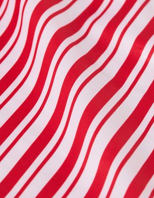 Мужские брюки American Eagle AEO Candy Canes Satin Pocket Boxer Short — фото 2