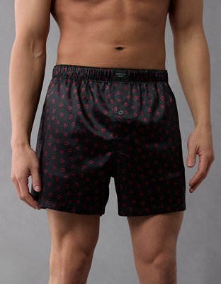 AEO Men´s Valentine´s Day Hearts Satin Pocket...