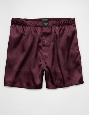AEO Mens Bandana Satin Pocket Boxer Short