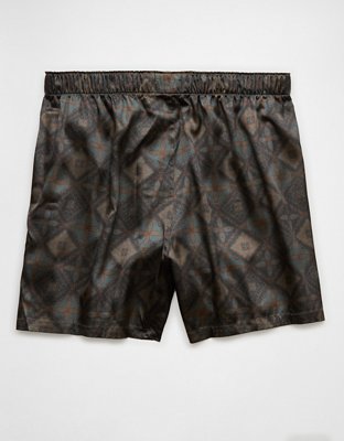 AEO Men's Bandana Satin Pocket Boxer Short