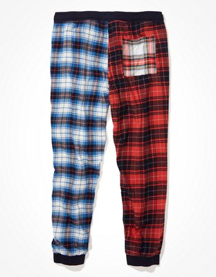 Мужские брюки American Eagle AE Patchwork Flannel Pant — фото 4