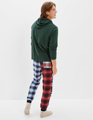 Мужские брюки American Eagle AE Patchwork Flannel Pant — фото 2