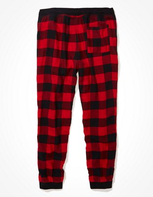 Pajama de franela de diseño escocés AE