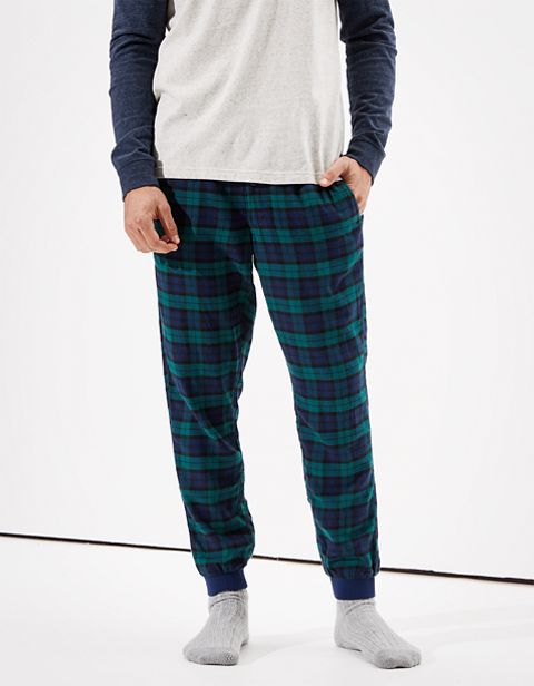 Мужские брюки American Eagle AE Plaid Flannel Jogger Pant
