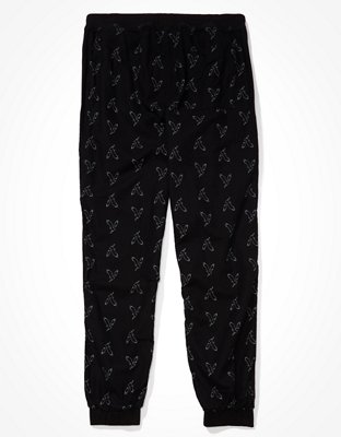 AE Eagle Flannel Jogger Pant