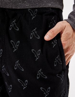 Мужские брюки American Eagle AE Eagle Flannel Jogger Pant — фото 5